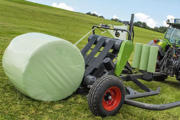 Fendt Rollector rundballepakker