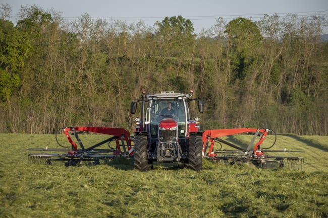 Massey Ferguson RK 4-rotors samlerive