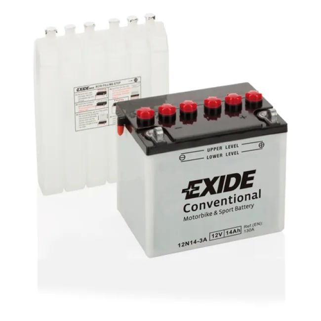 Exide batteri 24 ah. for plentraktor og mc