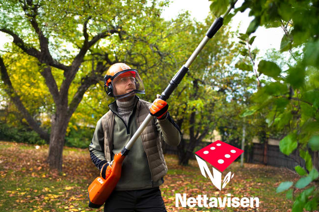 Husqvarna 120ITK4-P batteridrevet stangsag med batteri/lader  