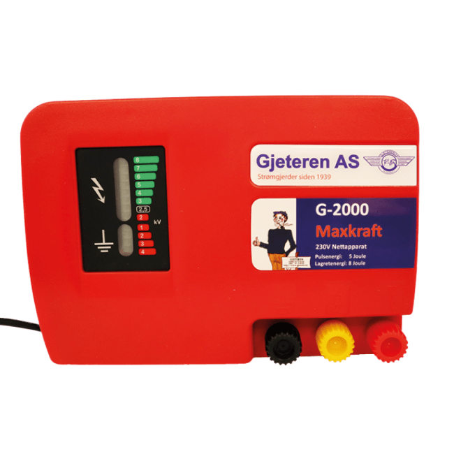 Gjeteren G-2000 MAXKRAFT v.2 gjerdeapparat