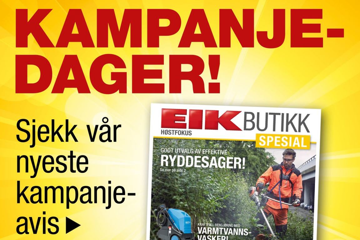 NY EIKBUTIKK SPESIAL KOMMER SNART!