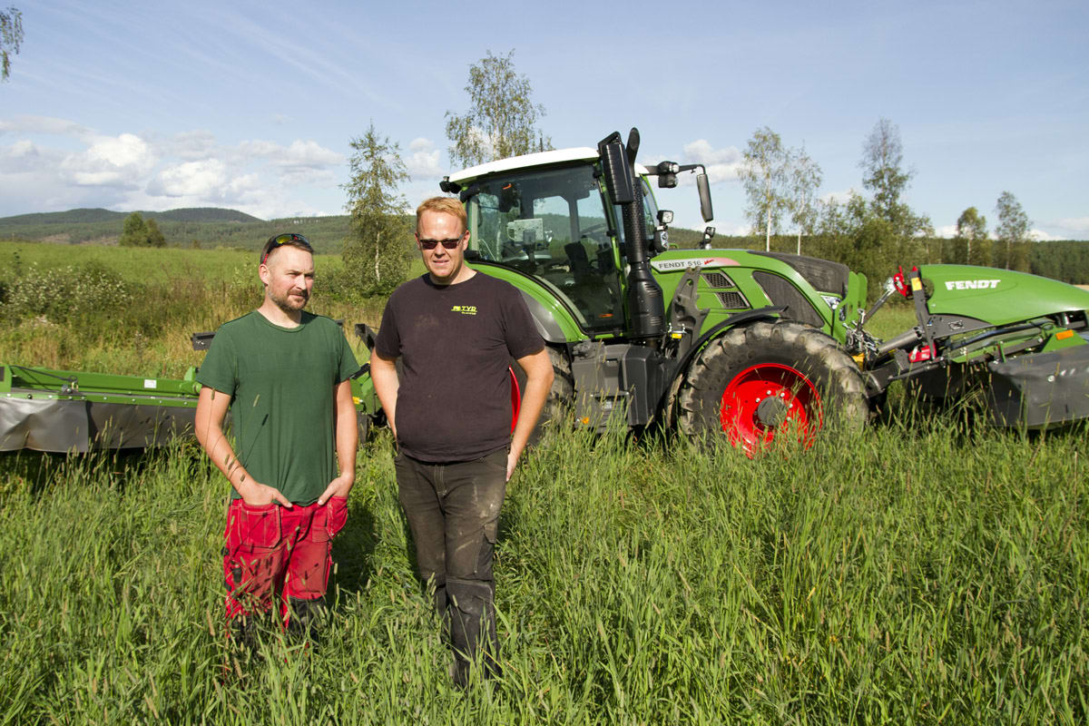 Effektiv grashøsting med Fendt