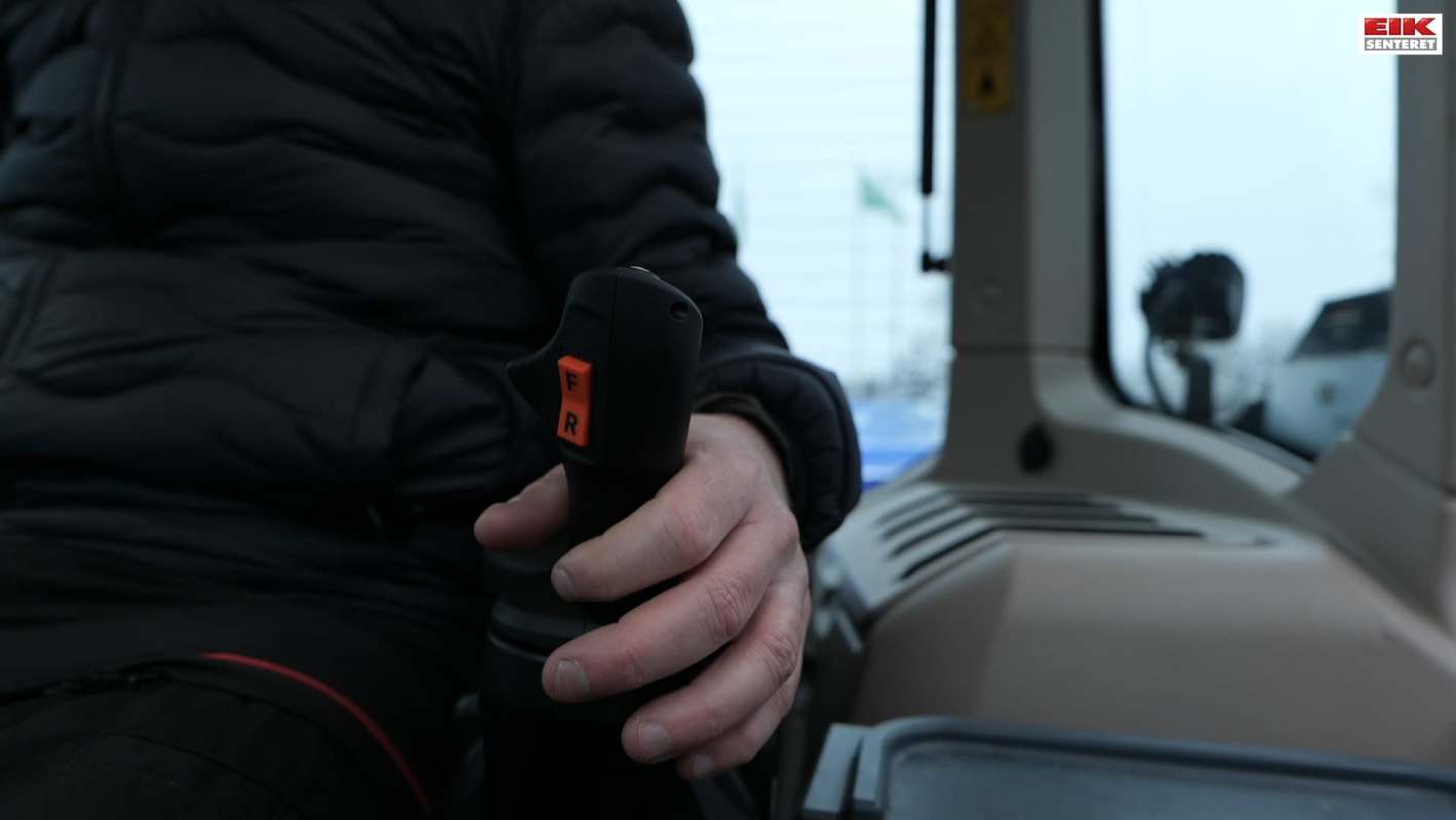 Fendt ErgoSteer joysticken representerer en helt ny måte å styre traktoren på.
