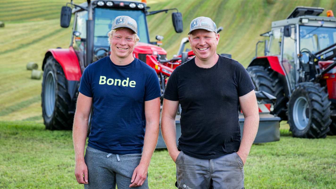 Sikrer kvalitet på foret med eget utstyr.