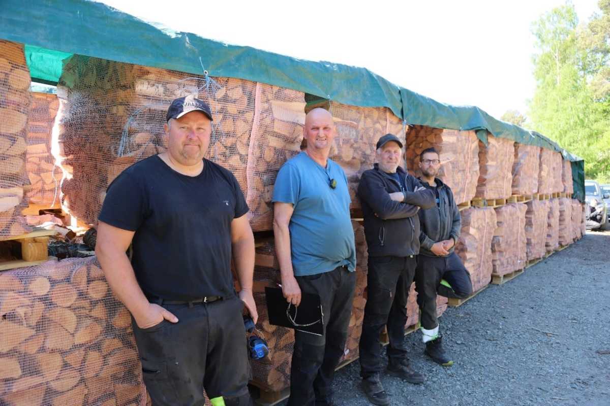 F.v. Steffen Fidjeland, Frank Berge, Kaare Lee Lehne og Espen Berge