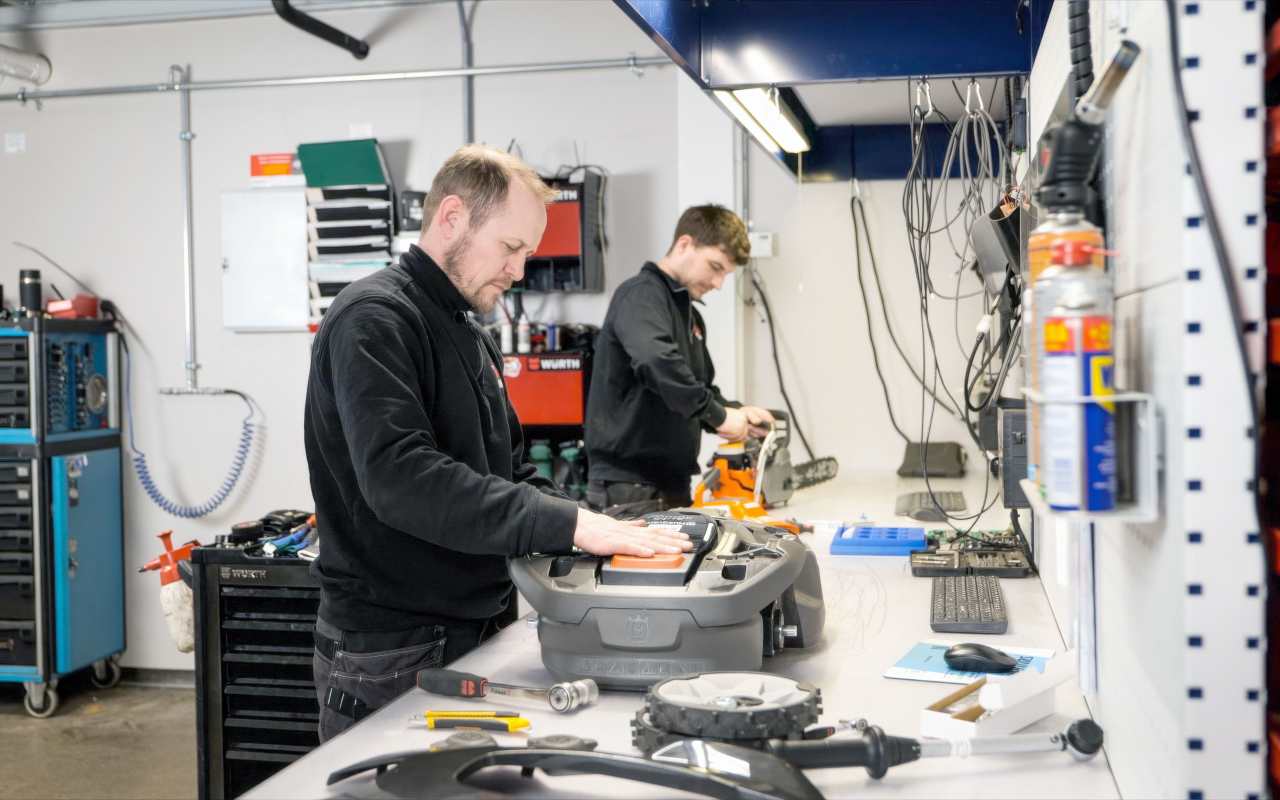 5 tips for vedlikehold og vinterlagring av robotklipperen