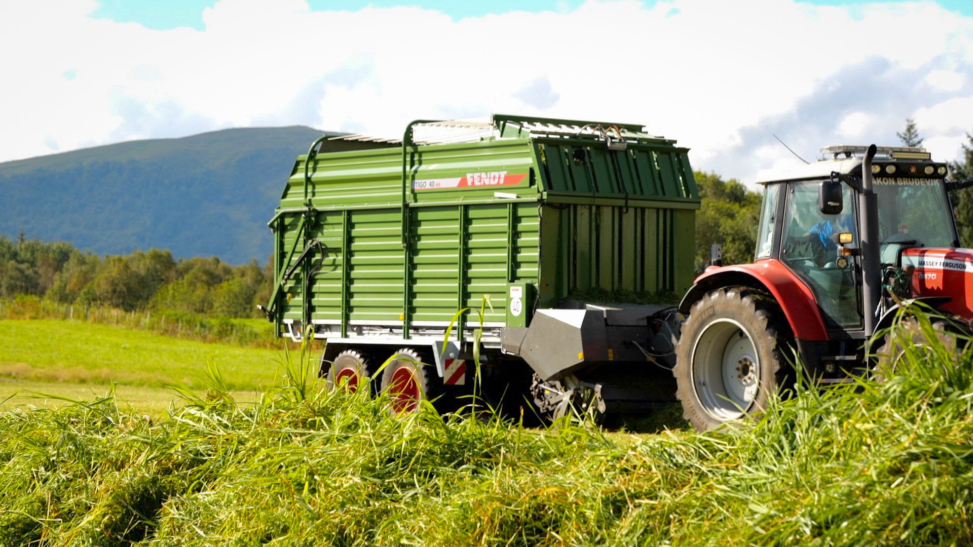 Fendt Tigo 40MR er en robust, fleksibel og kompakt vogn som passer godt til norske forhold.