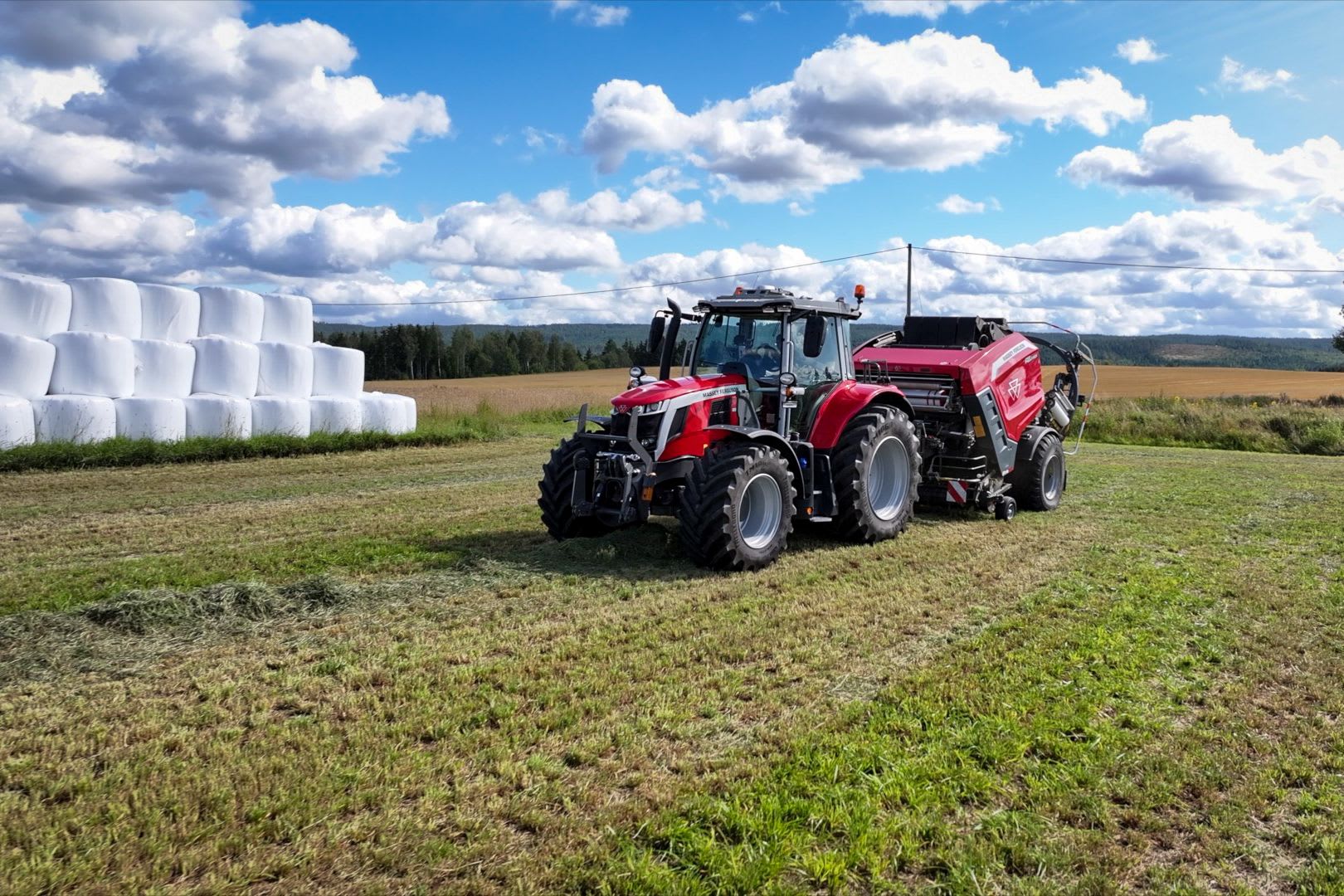 Alt på MF: Ny presse gir trygghet i slåtten