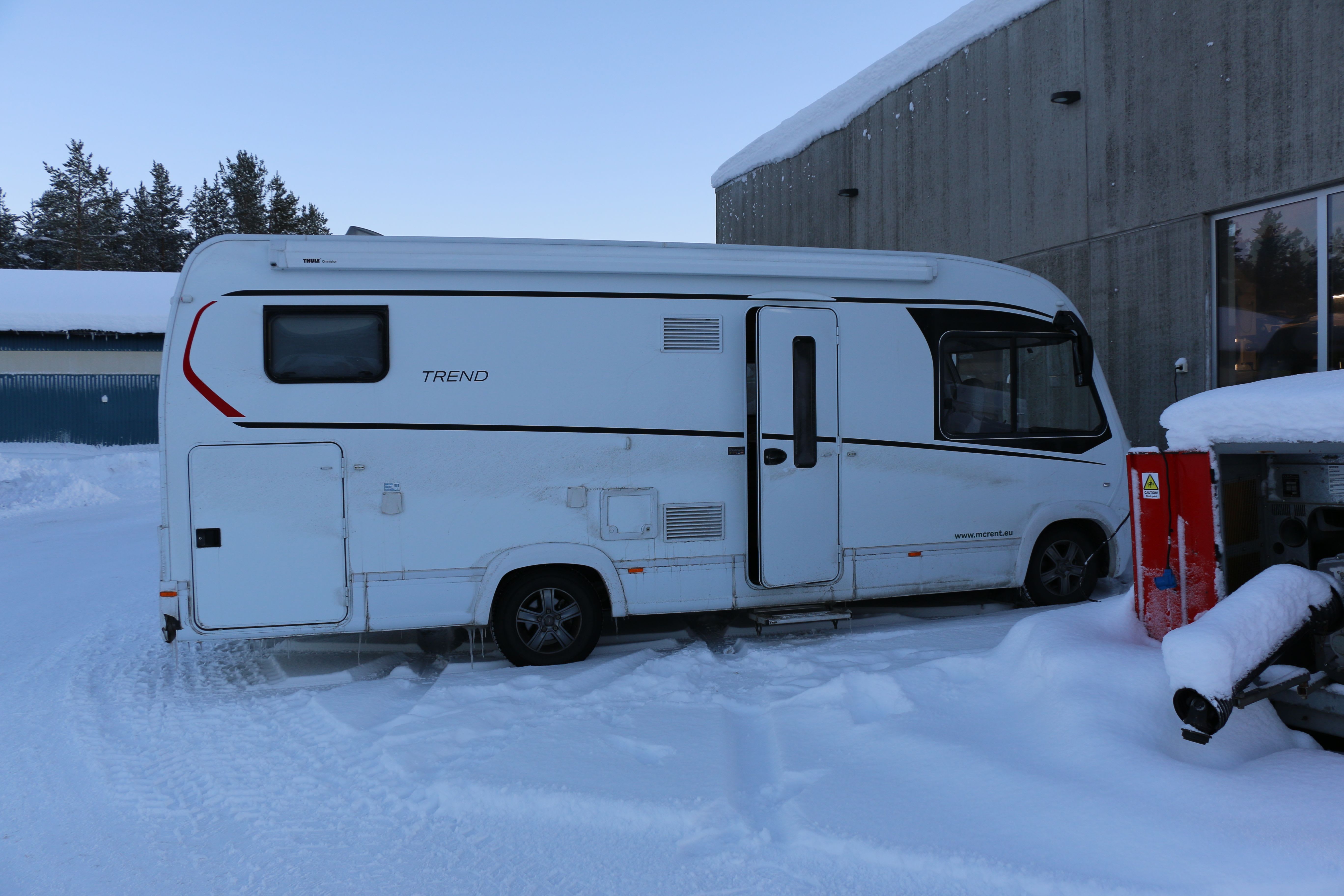 Fendt Karavane med bobil – reisen nordover