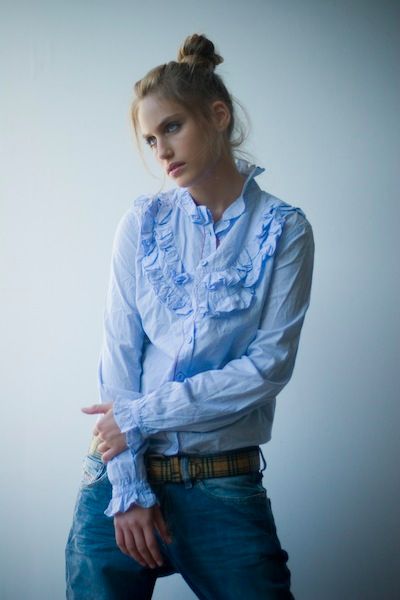 עיצוב שיער ואיפור להפקת אופנה