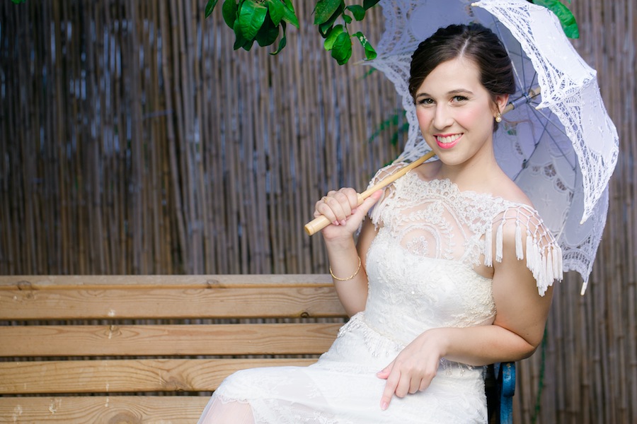 עיצוב שיער ואיפור לפלביה כלה / צילום רמי סיני