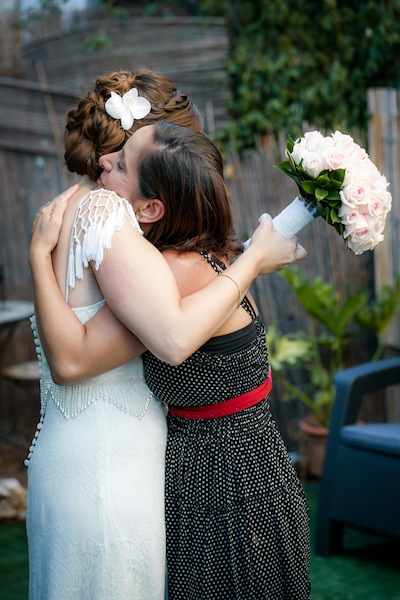 עיצוב שיער ואיפור לפלביה כלה / צילום רמי סיני