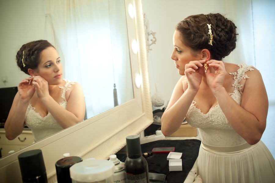 עיצוב שיער ואיפור להדס כלה