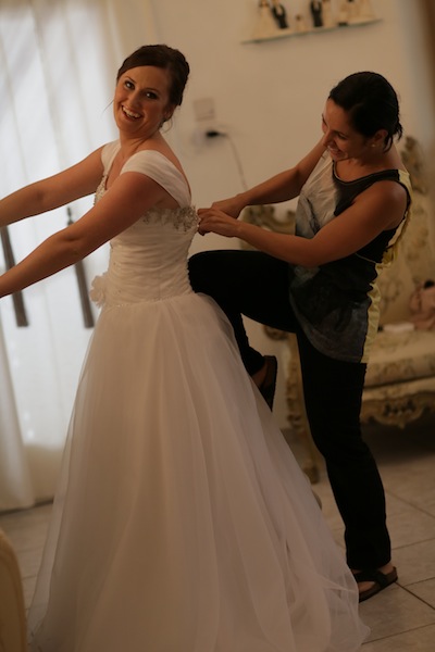 עיצוב שיער ואיפור לטניה כלה / צילום ג'ינג'ר צלמים