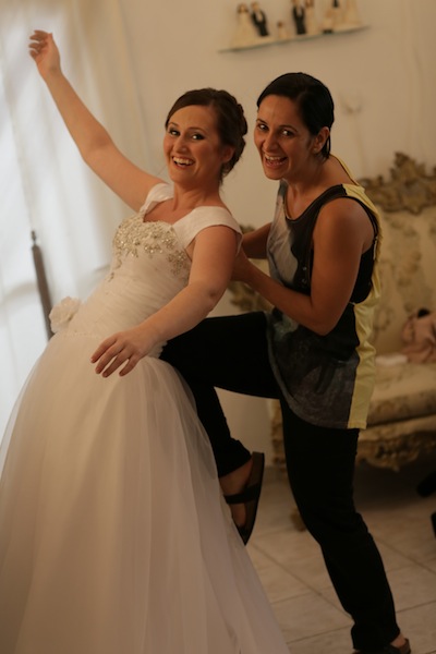 עיצוב שיער ואיפור לטניה כלה / צילום ג'ינג'ר צלמים