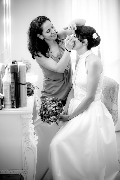 עיצוב שיער ואיפור לטל כלה / צילום אופיר קפון