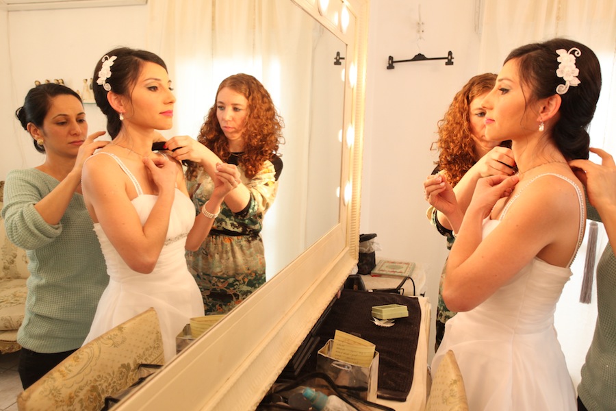 עיצוב שיער ואיפור לזמירה כלה / צילום אפ סטודיו