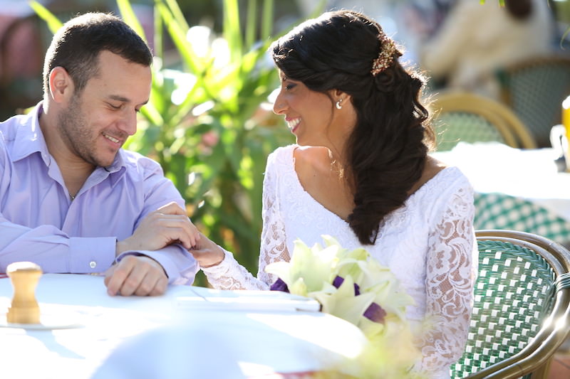 עיצוב שיער ואיפור לאורטל הכלה | צילום אספוסה