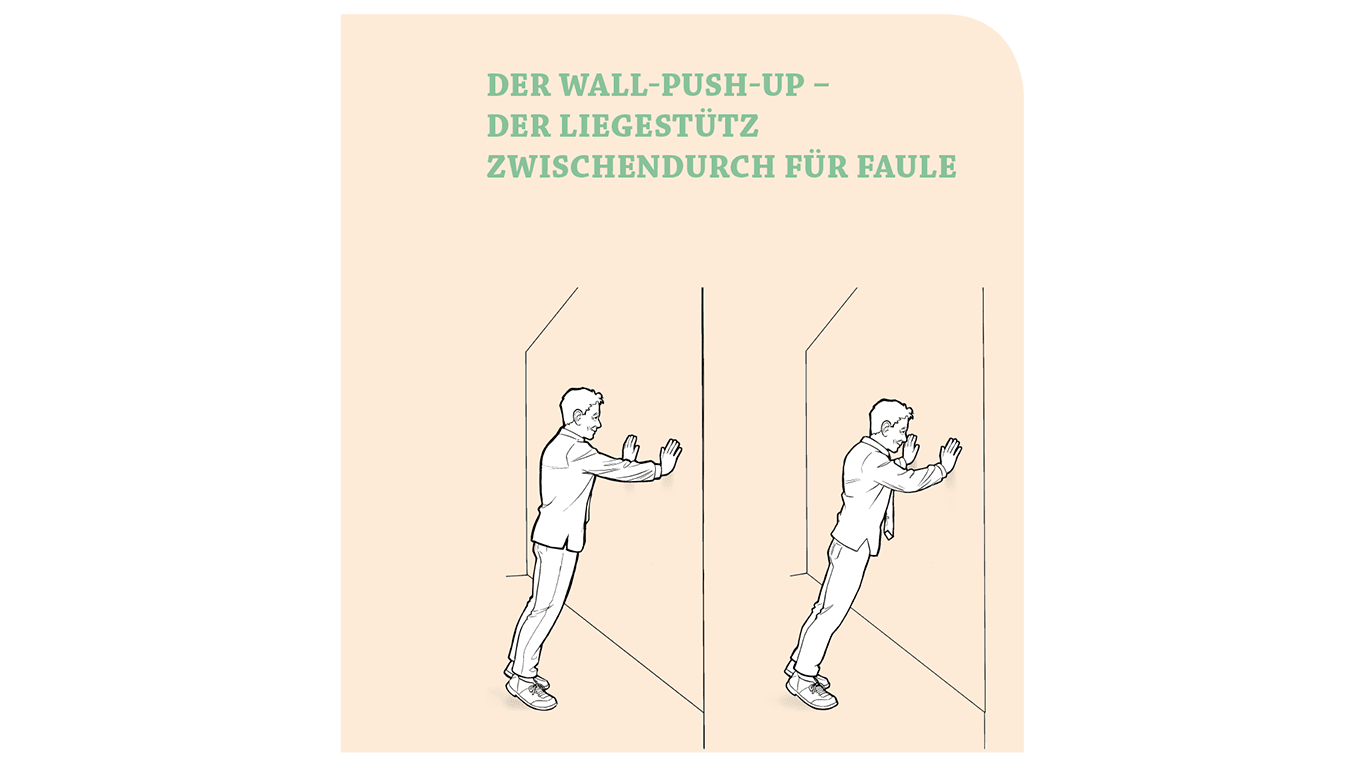 Wall Push Up Freestyle Übung Wall Push Up Freestyle Übung