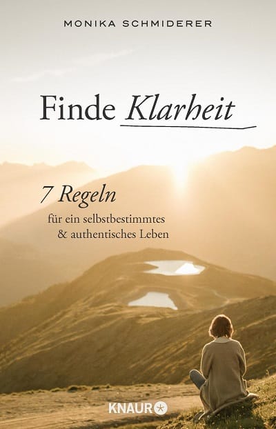 Finde Klarheit Monika Schmiderer Buch Cover