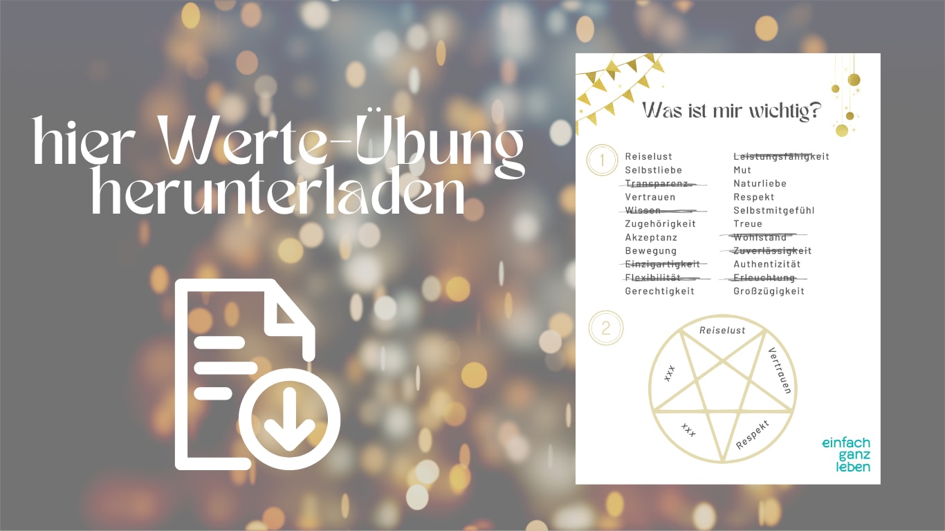 Werte Übung pdf Was sind meine Werte