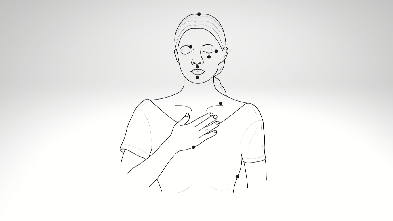 Meridianpunkte Tapping-Methode Meridianpunkte Tapping-Methode