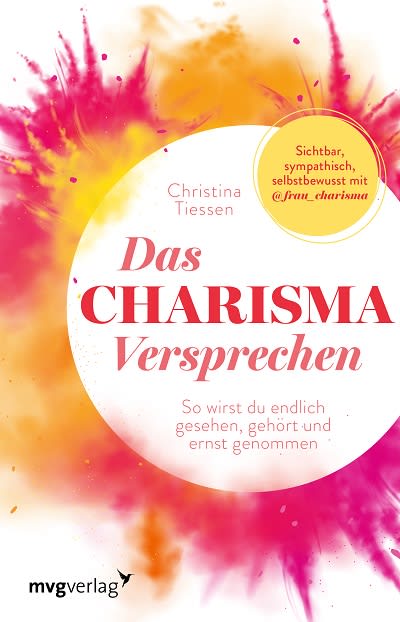 Buch-Cover-Anzeige: Das Charisma Versprechen von Christina Tiessen