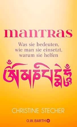 Buchanzeige: mantras von Christine Stecher