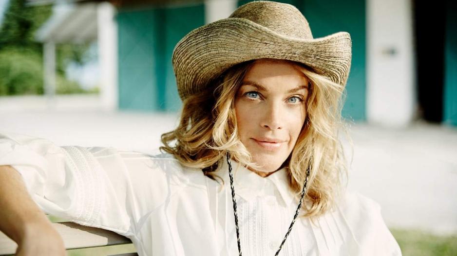Marie Bäumer mit Cowboyhut Marie Bäumer Cowgirl