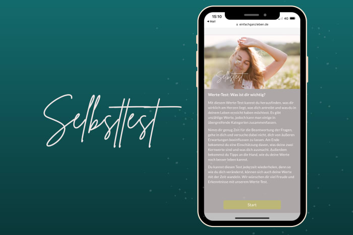 Selbsttest: Welche Werte sind mir wichtig? Selbsttest: Welche Werte sind mir wichtig?