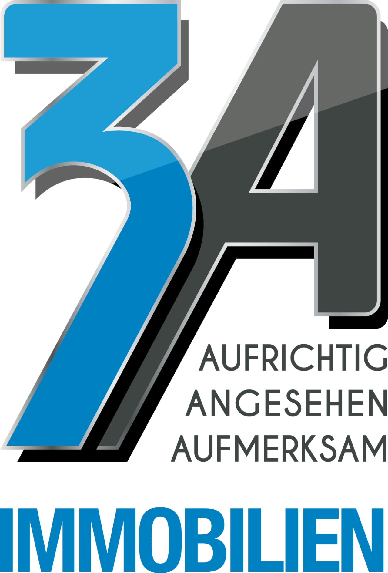 Hier sehen Sie das Logo von 3A Immobilien Halle