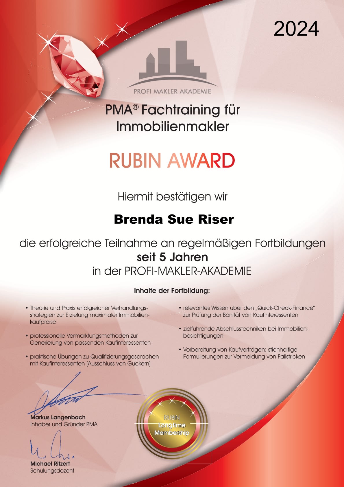 Fachtraining für Immobilienmakler