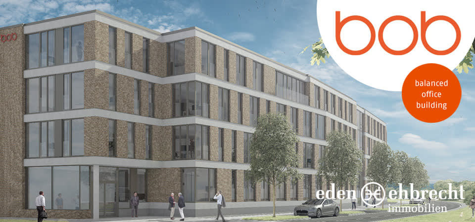 Das BOB - Balanced Office Building im Alten Stadthafen haben wir auch in der Vermarktung. Fertigstellung ist September 2018.