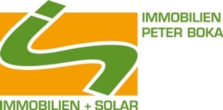 Hier sehen Sie das Logo von Immobilien und Solar