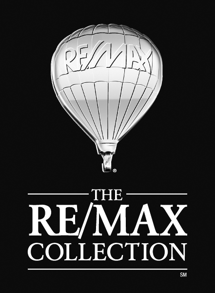 Hier sehen Sie das Logo von RE/MAX Living