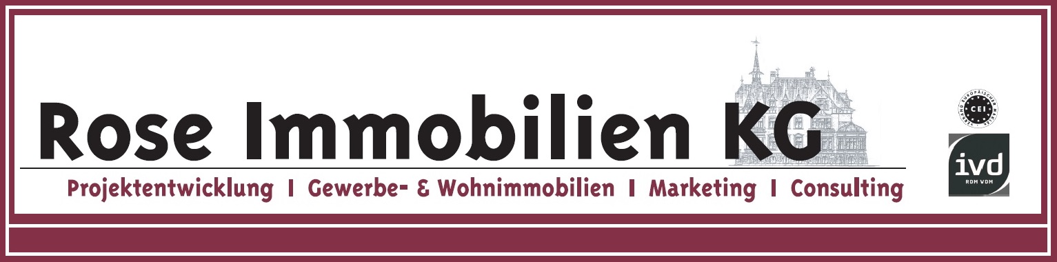 Hier sehen Sie das Logo von Rose Immobilien KG