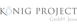 Hier sehen Sie das Logo von König Project GmbH Jena