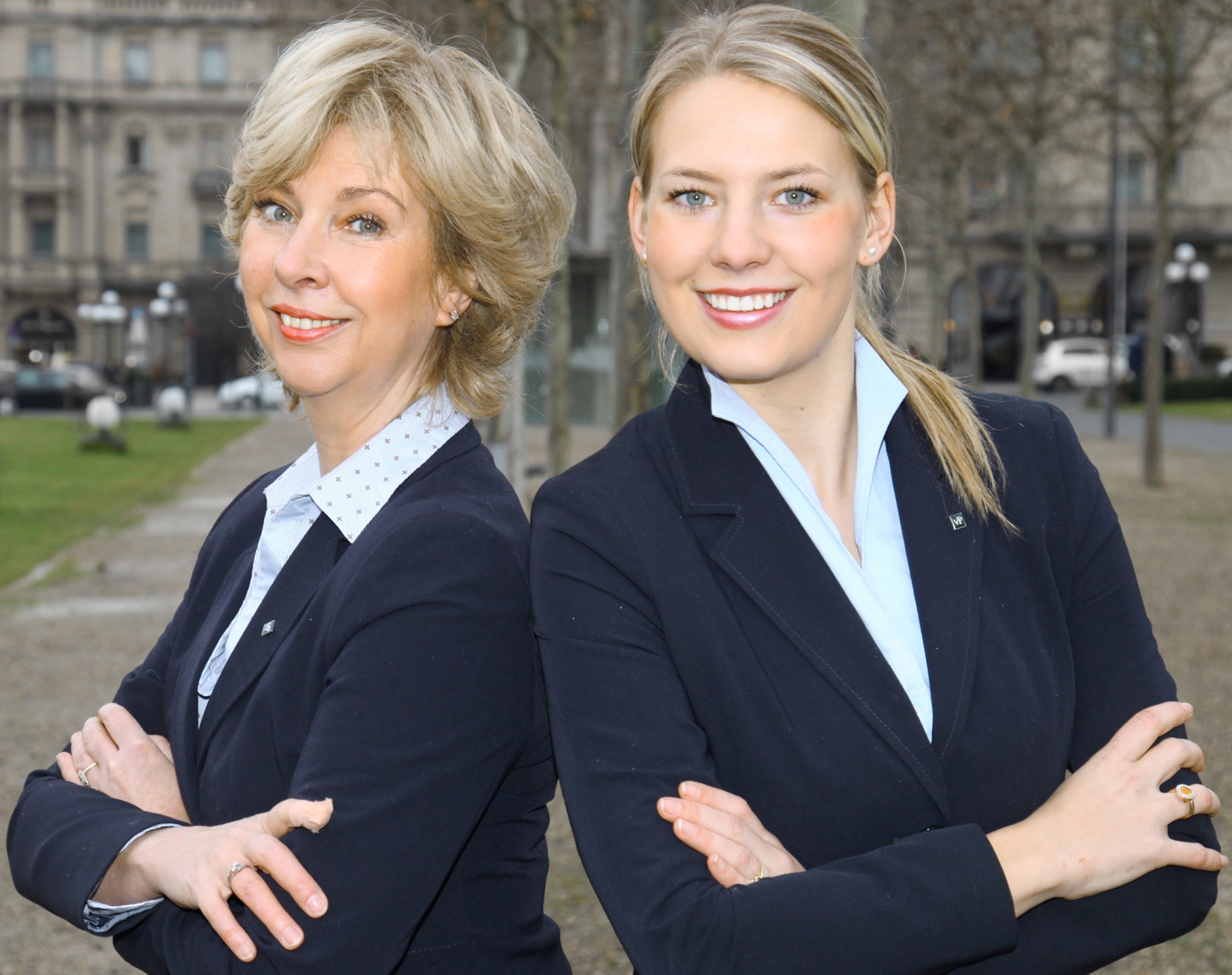 Kim Schlaak und Gabriele Wilde-Schlaak - VON POLL IMMOBILIEN Mainz