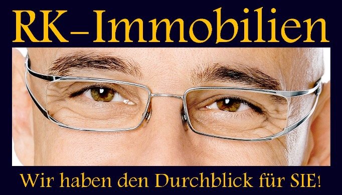 Hier sehen Sie das Logo von RK-Immobilien