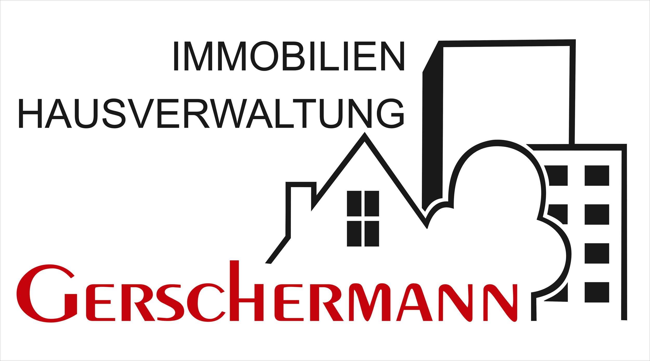 Hier sehen Sie das Logo von Gerschermann Immobilien seit 1979