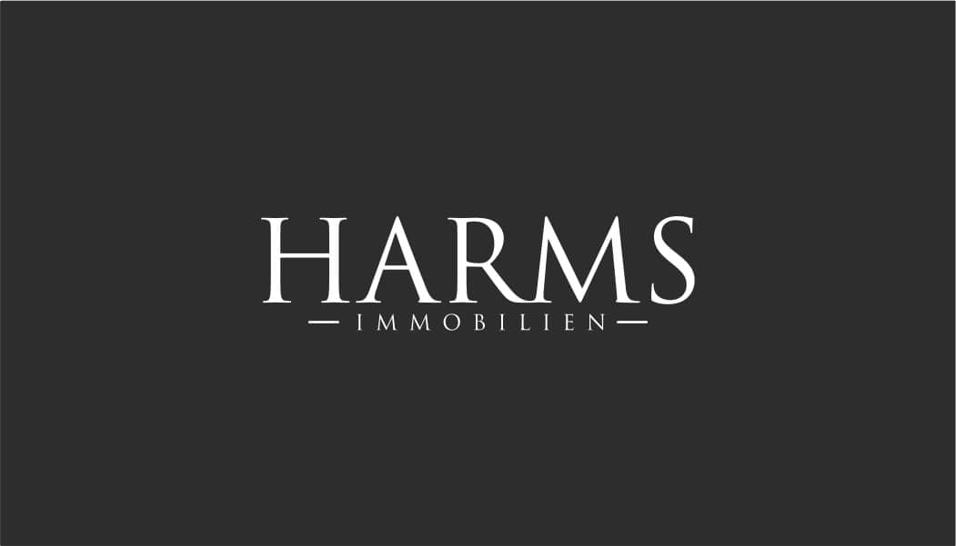 Hier sehen Sie das Logo von  Harms Immobilien