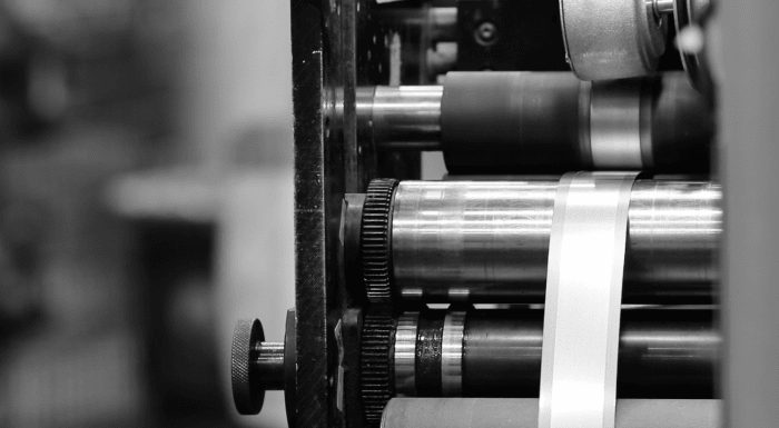 Converting machine