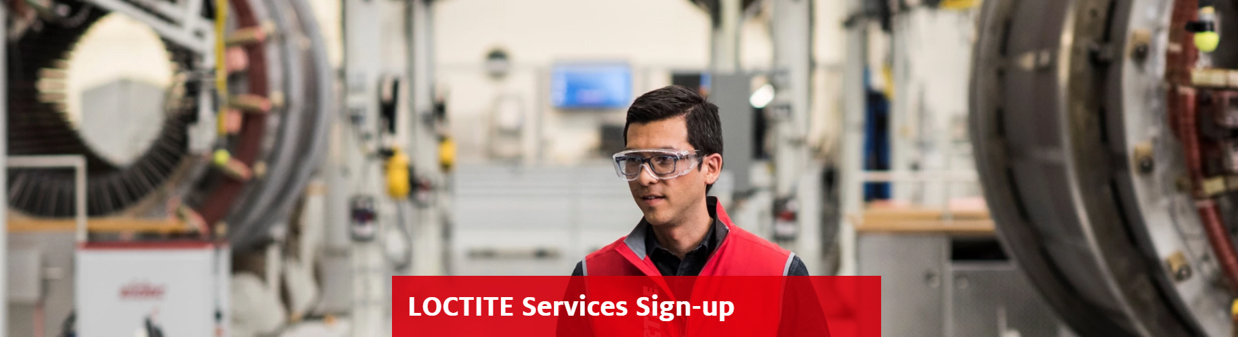 Loctite Services Sign-Up