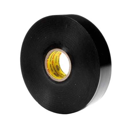 Foam Tape: Continuous Roll, Black, 2 in x 10 yd, 1/8 in Tape Thick