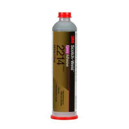 The image shown is representative of the product family and may not specifically be the individual item.  3M™ Scotch-Weld™ Epoxy Adhesive 2214 Hi-Density/Regular are designed to provide high strength, higher temperature resistance and smooth bond lines…