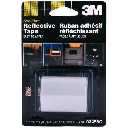 The image shown is representative of the product family and may not specifically be the individual item.  3M™ Scotchlite™ Reflective Tape offers enhanced nighttime reflective brightness to help you see objects better in the darkness. A pressure-sensiti…