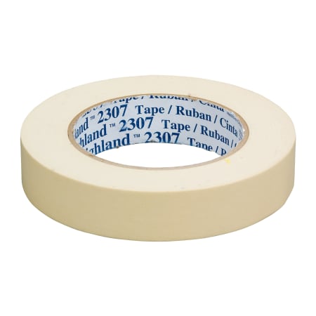 The image shown is representative of the product family and may not specifically be the individual item.  3M™ Masking Tape 2307 was formulated for general use, with a broad tack that will adhere to a variety of surfaces. The rubber adhesive sticks inst…