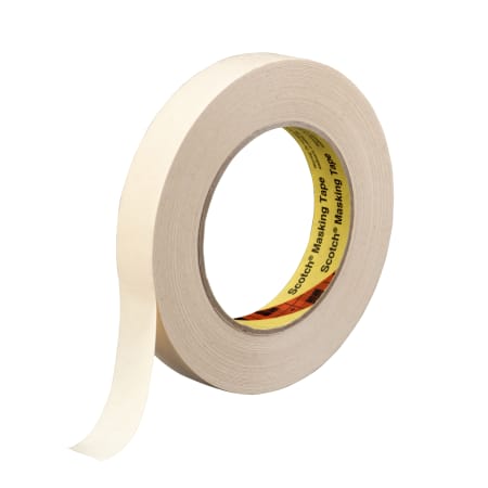 The image shown is representative of the product family and may not specifically be the individual item.  3M™ High Performance Masking Tape 232 is capable of masking paint while removing cleanly. Its thick crepe paper backing contains a solvent-resista…