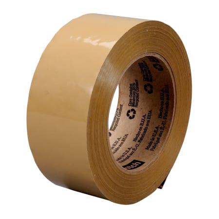 The image shown is representative of the product family and may not specifically be the individual item.  Scotch® Box Sealing Tape 371 is an industrial grade packing tape that securely closes a wide variety of medium weight box materials, including rec…